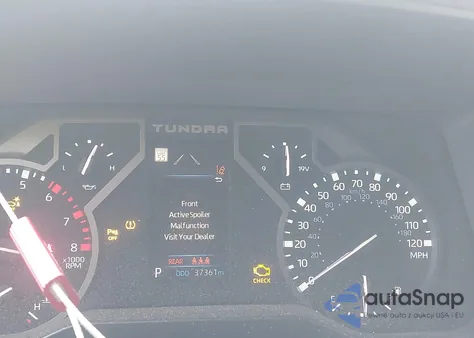 2022 Toyota Tundra Limited из США, поврежденный, VIN 5TFJA5AB1NX010095